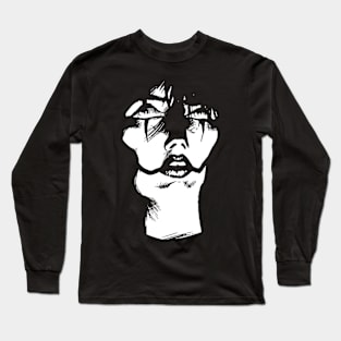 The Crow Halloween Movie Retro Vintage Long Sleeve T-Shirt